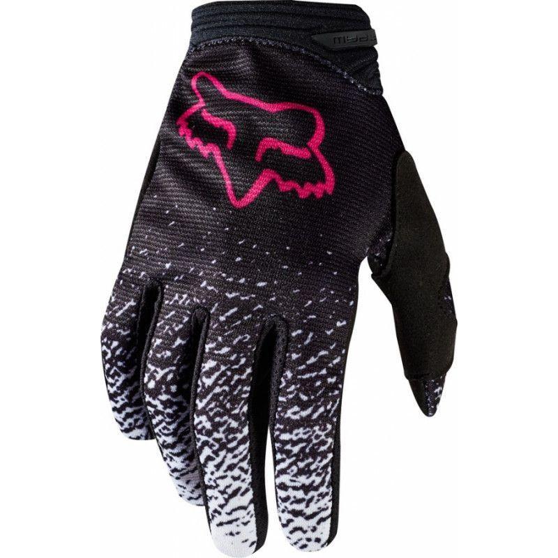 Перчатки женские Fox Dirtpaw Womens black/pink