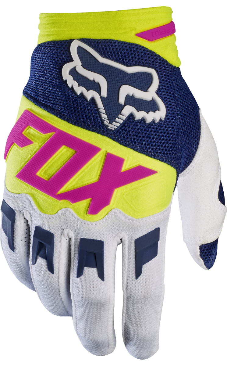 Перчатки Fox Dirtpaw Race Navy/White