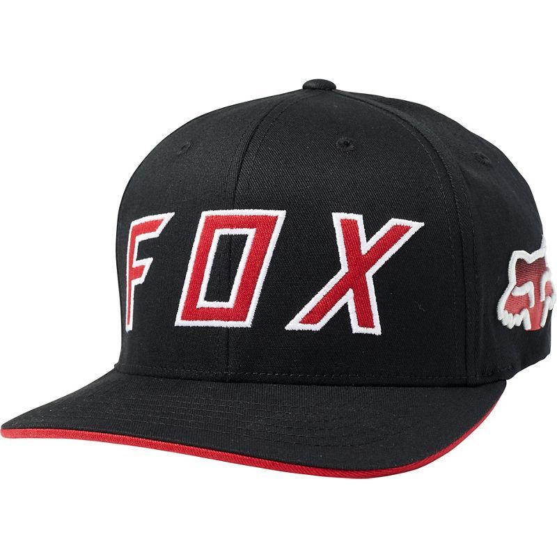 Бейсболка Fox Scramble Flexfit Hat Black