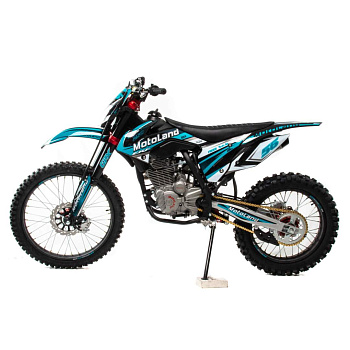 Мотоцикл кроссовый Motoland CRF 250 (172FMM) синий 21/18